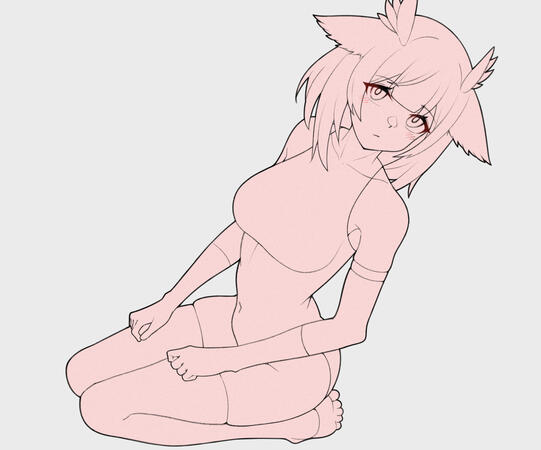 With single color